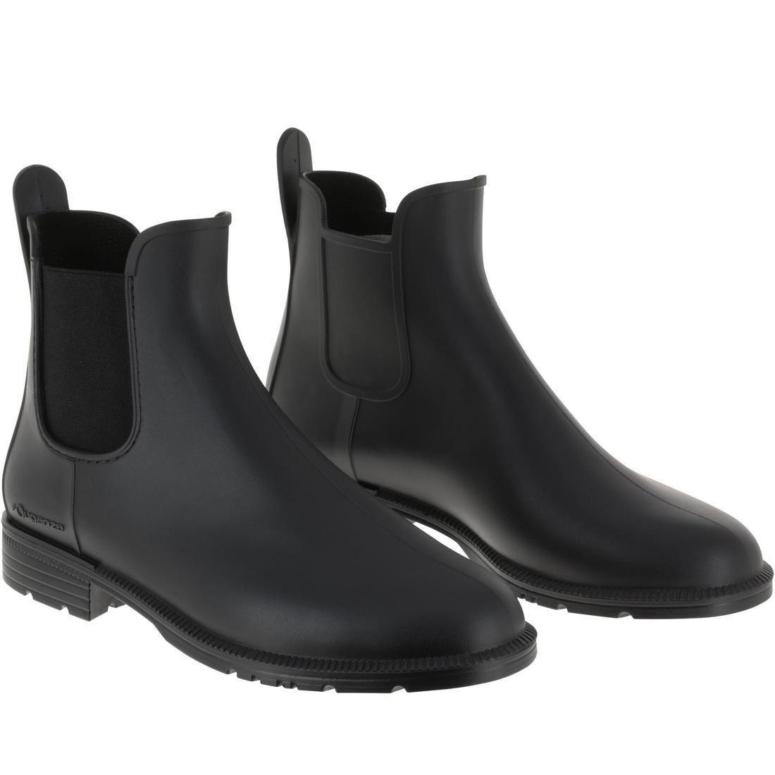 Adult Schooling Horse Riding Jodhpur Boots - Black, No Color, large image number 8