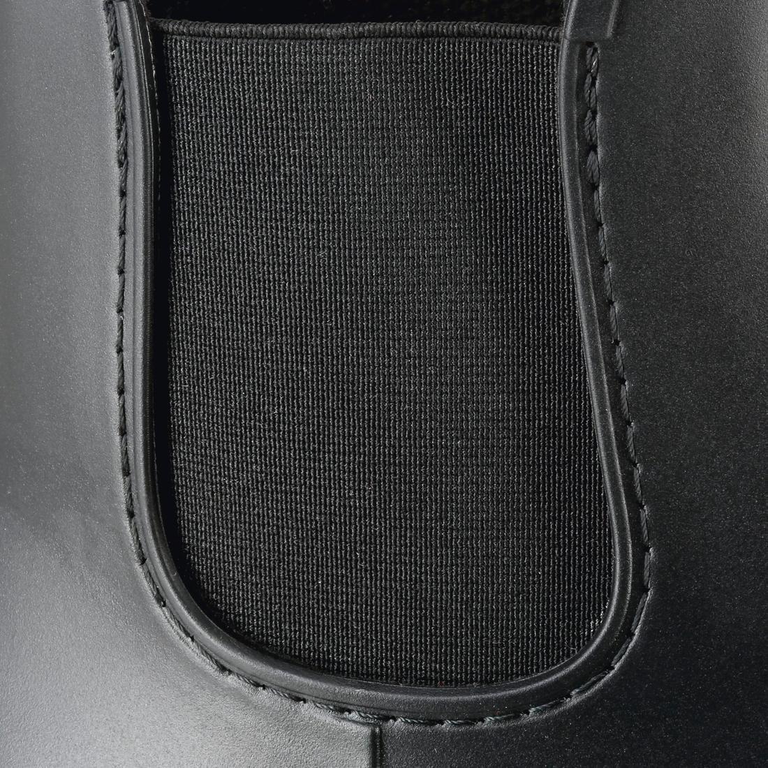 Adult Schooling Horse Riding Jodhpur Boots - Black, No Color, large image number 9