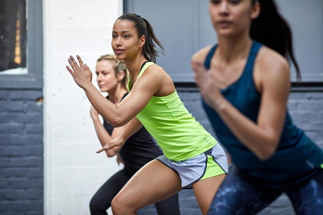 تانك توب رياضي دون أكمام لممارسة تمارين اللياقة البدنية ماي توب، أخضر، مقاس M/L, No Color, large image number 2