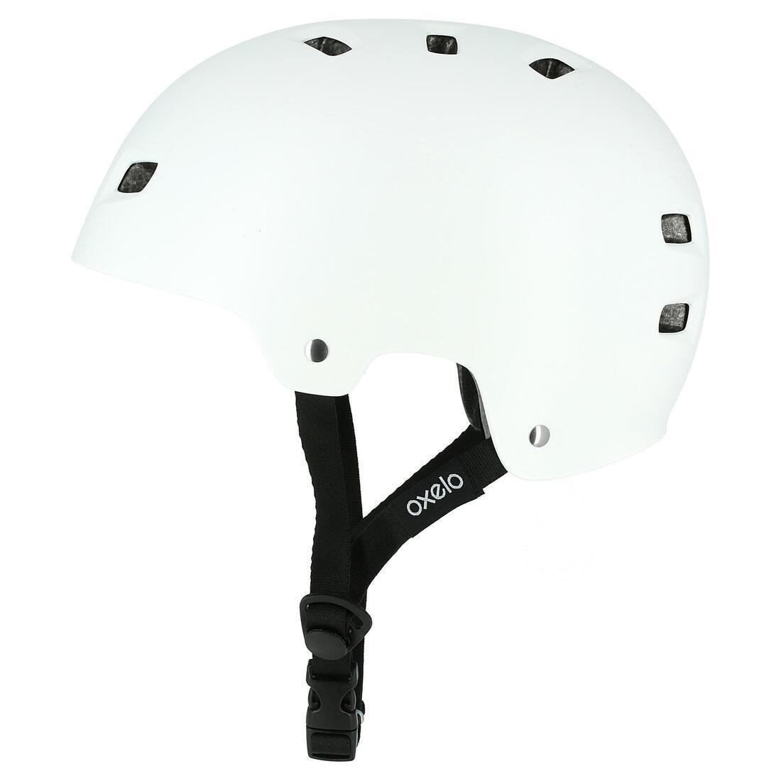 MF 5 Inline Skating, Skateboarding, Scootering and Cycling Helmet - White, No Color, large image number 3
