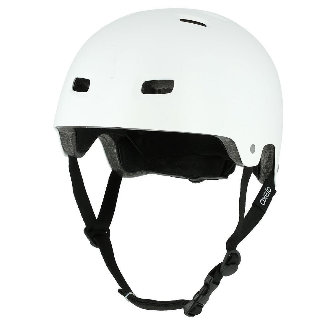 MF 5 Inline Skating, Skateboarding, Scootering and Cycling Helmet - White, No Color, large image number 4