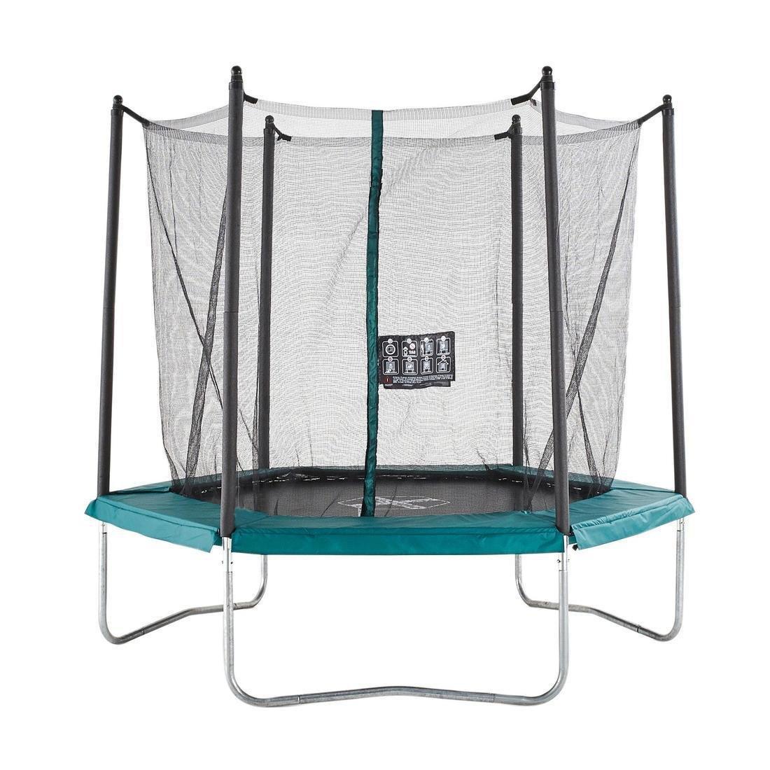 Hexagonal Trampoline 240, Black, , large image number 0