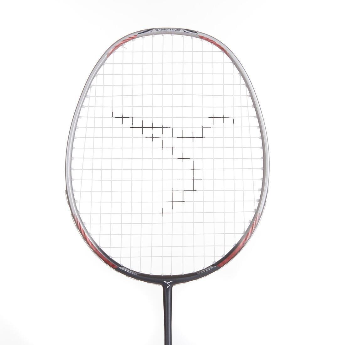 Adult Badminton Racket BR 190 Silver Carbon, , large image number 1