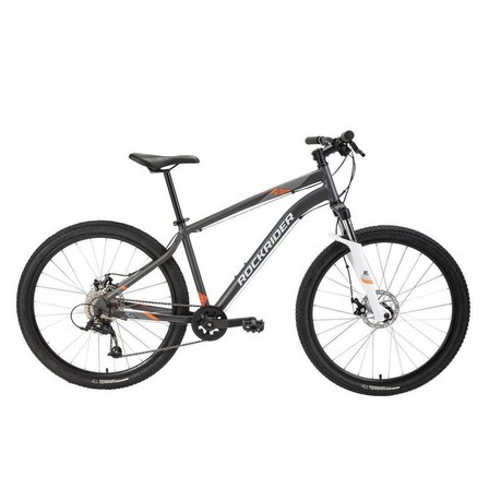 ROCKRIDER - L - 175-184cm  27.5 Mountain Bike, Dark Grey