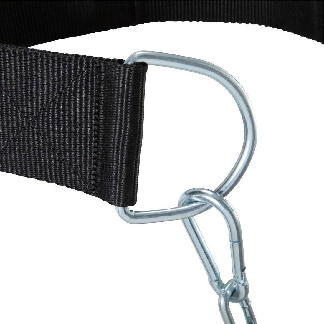 40-60 Kg Weighted Weight Training Belt 50 kg, Black, , large image number 8