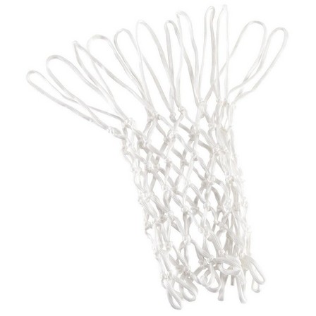 TARMAK - طوق أو شبكة كرة السلة الخلفية، بيضاء - مقاومة لسوء الأحوال الجوية، بطول 6 مم