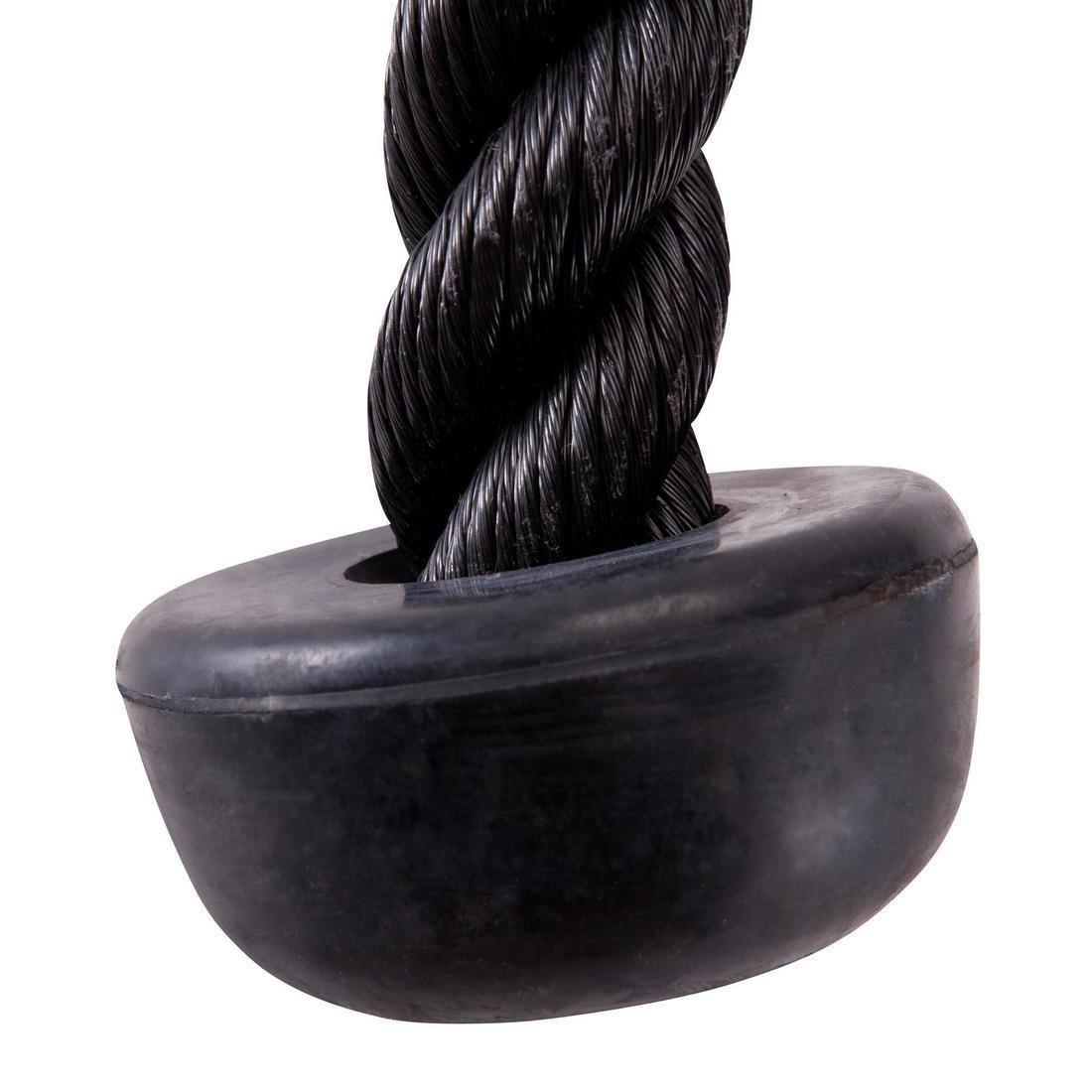 Weight Training Triceps Rope, Pull Down Cable, No Color, large image number 2