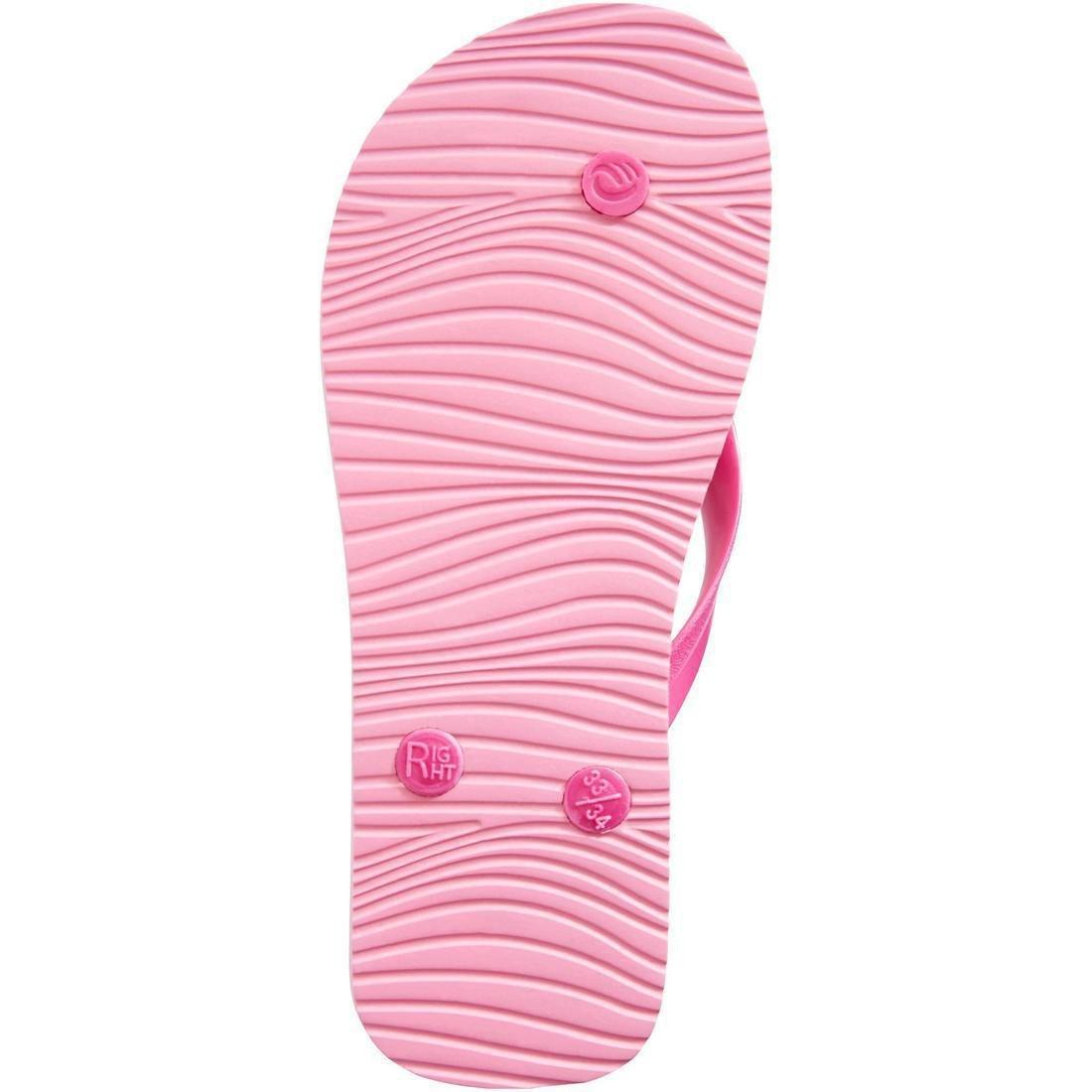 EU 35-36  Girls' Flip-Flops 100, Begonia Pink, , large image number 2