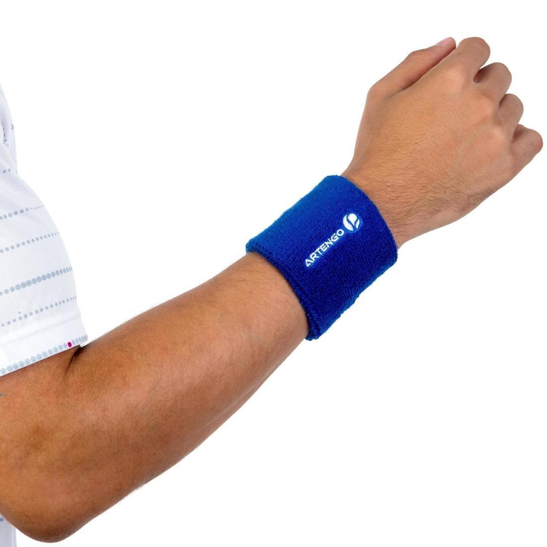 TP 100 Tennis Wristband, Electric Blue, No Color, large image number 7