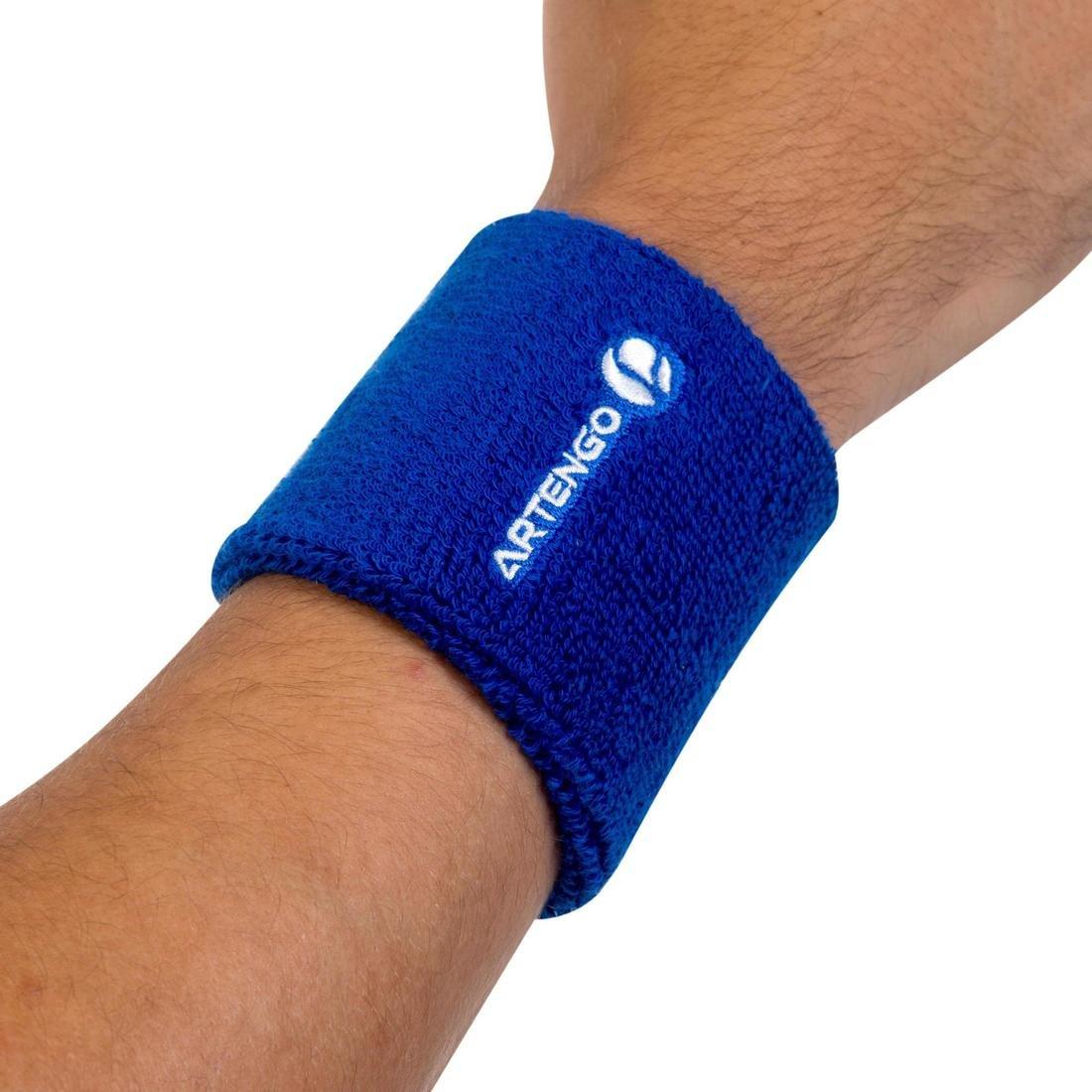 TP 100 Tennis Wristband, Electric Blue, No Color, large image number 9
