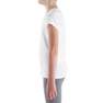 DOMYOS - 10-11Y  Girls' Short-Sleeved Gym T-Shirt, Magenta