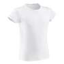 DOMYOS - 10-11Y  Girls' Short-Sleeved Gym T-Shirt, Magenta