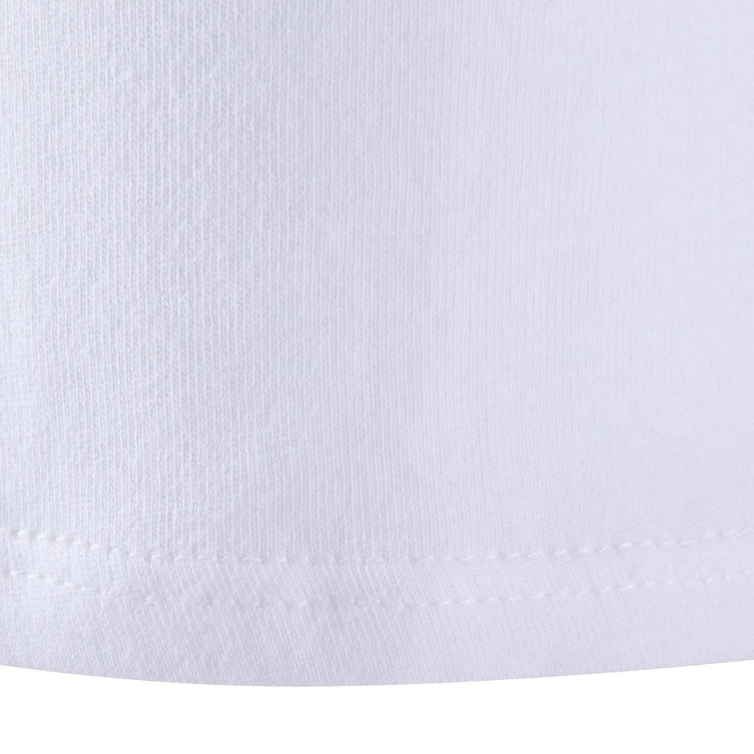 DOMYOS - 10-11Y  Girls' Short-Sleeved Gym T-Shirt, Magenta