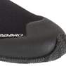TRIBORD - حذاء قوارب الكاياك من النيوبرين مقاس 1.5 مم، أسود، مقاس 35-36 أوروبي