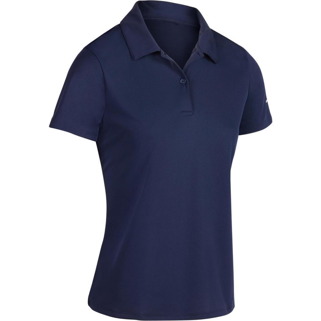 M/L  Women's Tennis Polo Dry 100, Snow White, , large image number 1