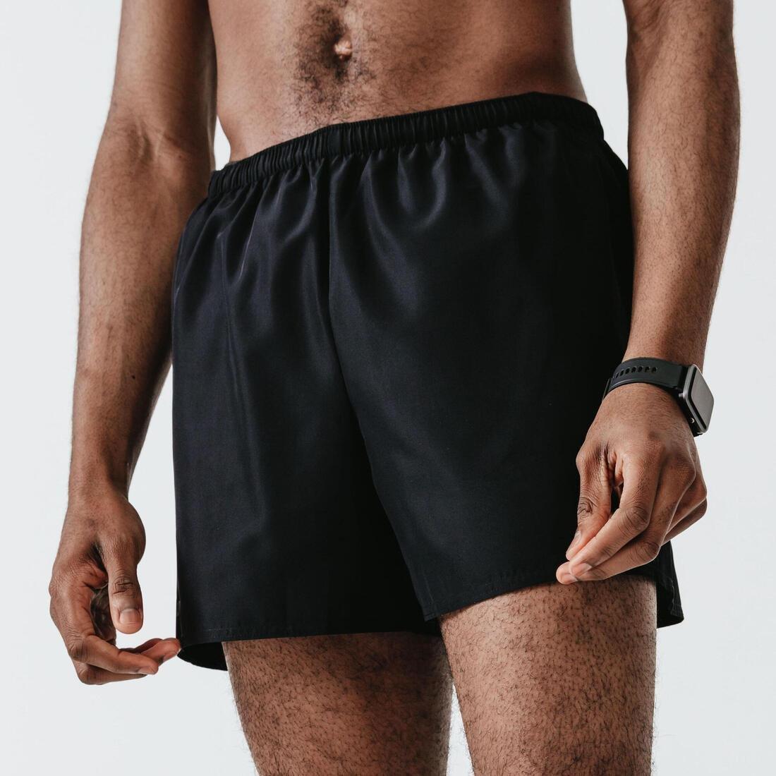 Large  Ekiden Running Shorts, Black, , large image number 0
