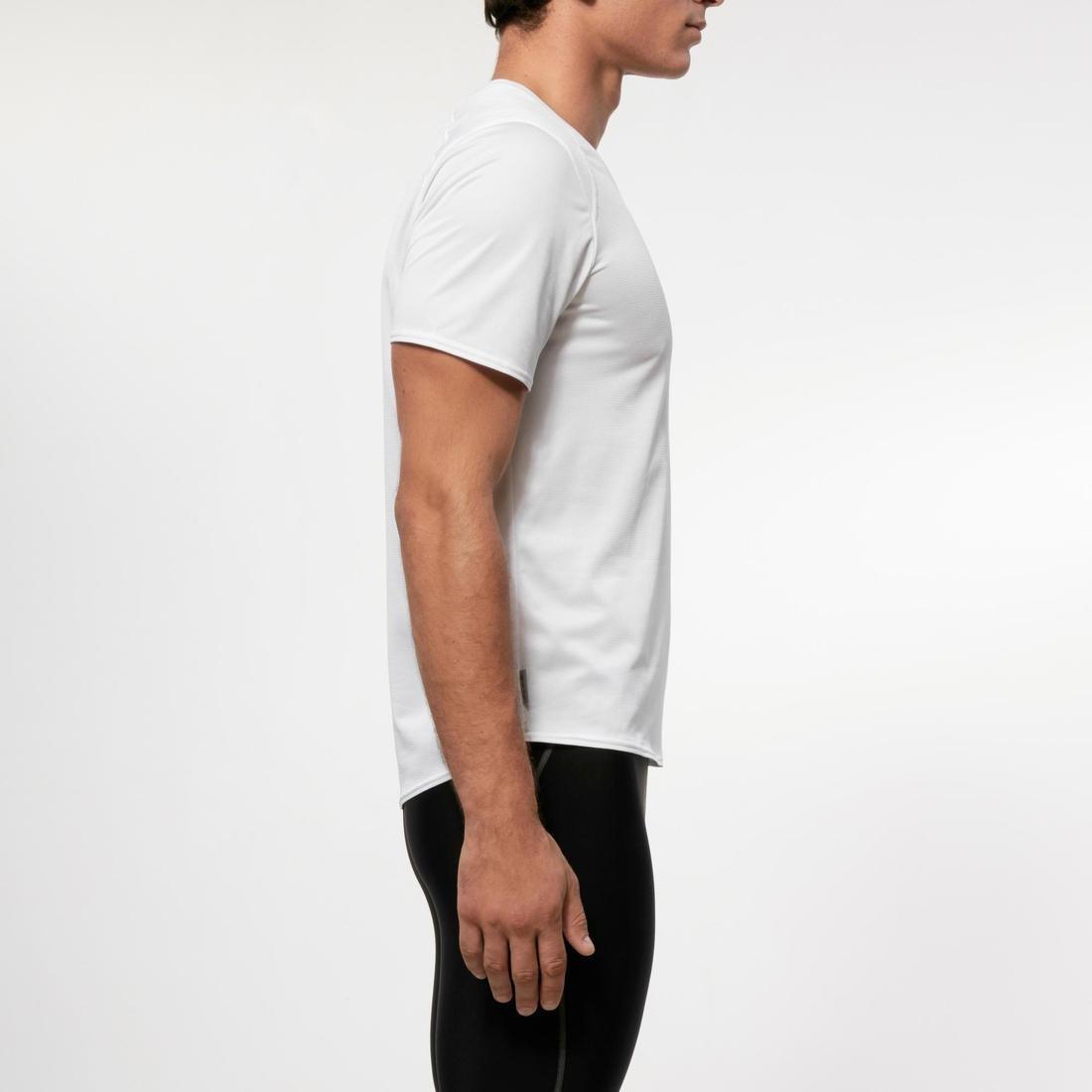 Ekiden men's running T-shirt, Snow White, No Color, large image number 3