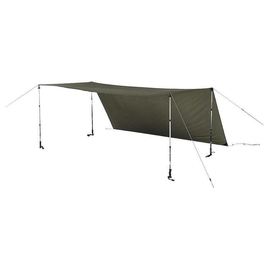 Multifunction Tarp shelter Khaki 9sqm Title, No Color, large image number 2