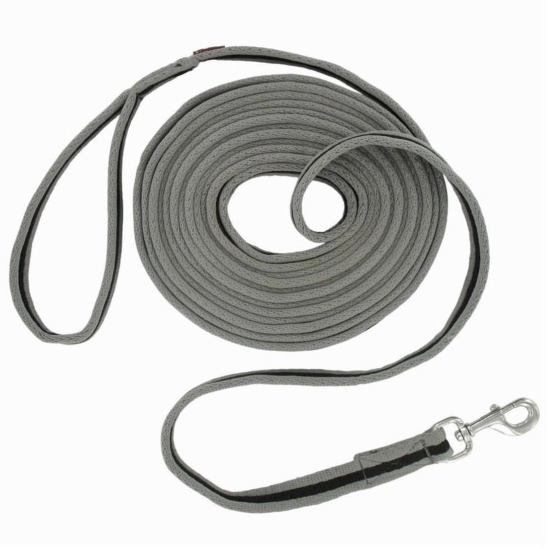 Horse Riding Soft Work Leadrope, Grey, No Color, large image number 0