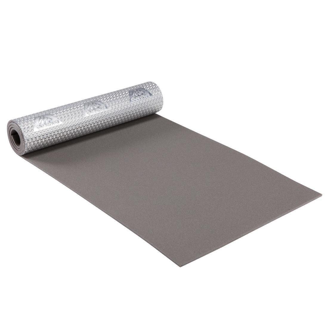 FORCLAZ - Foam Mattress, Grey, Pewter