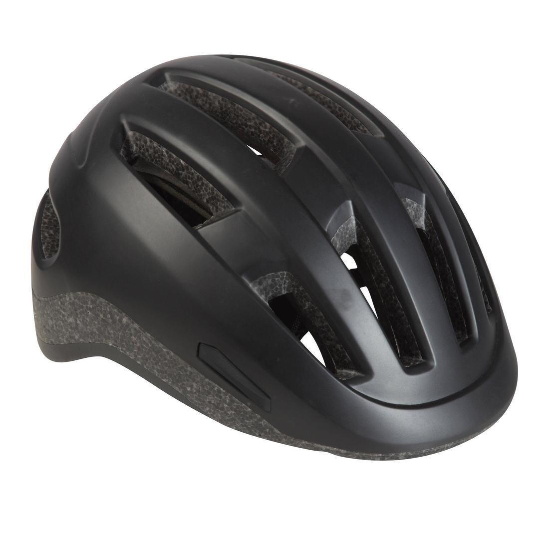 Medium  500 City Cycling Helmet, Black, , large image number 5