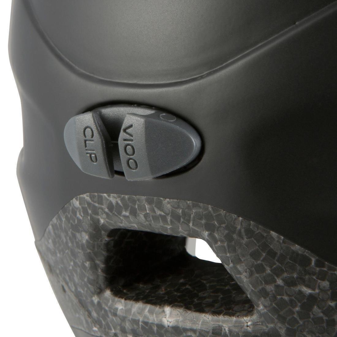 Medium  500 City Cycling Helmet, Black, , large image number 7