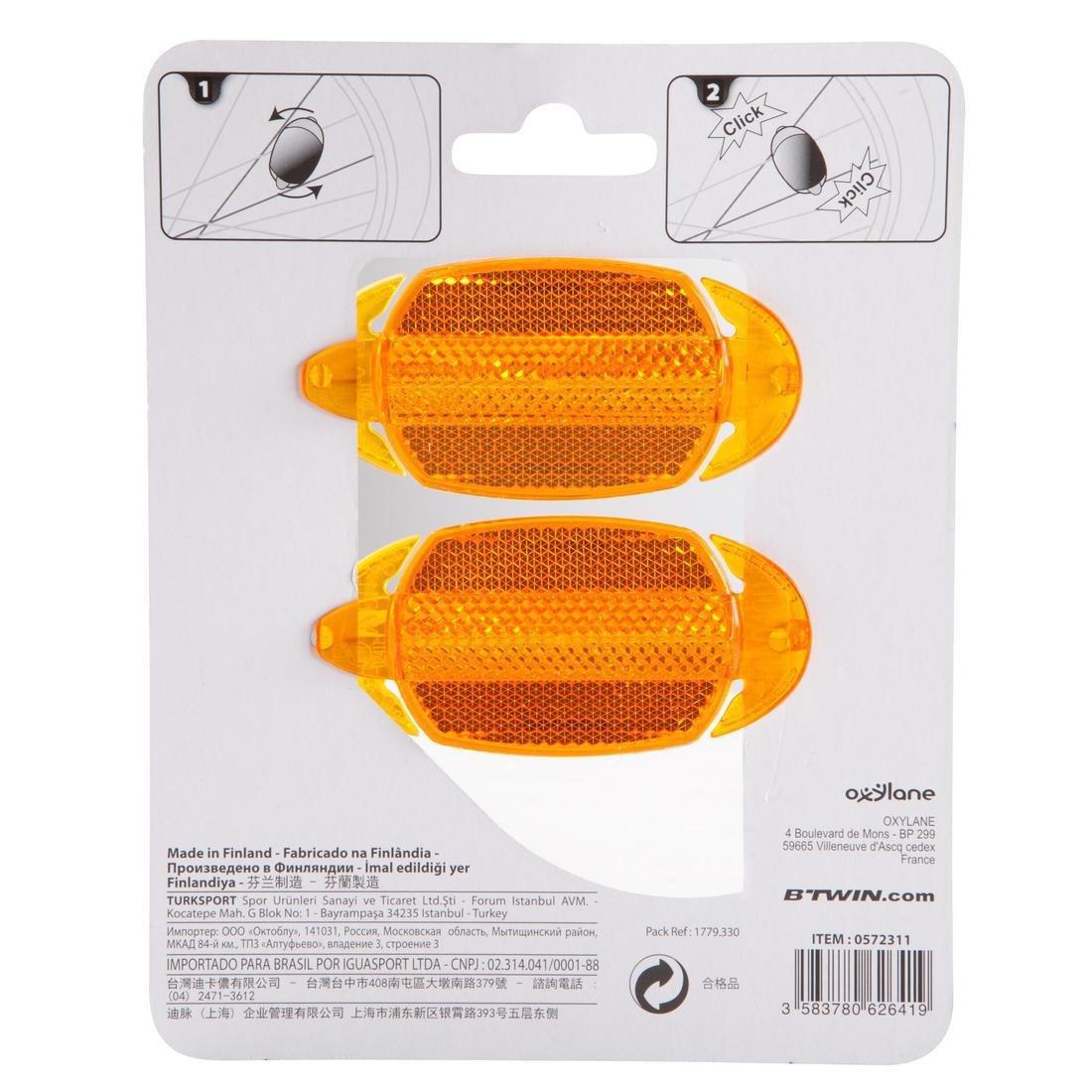 ELOPS - 100 Bike Wheel Reflectors