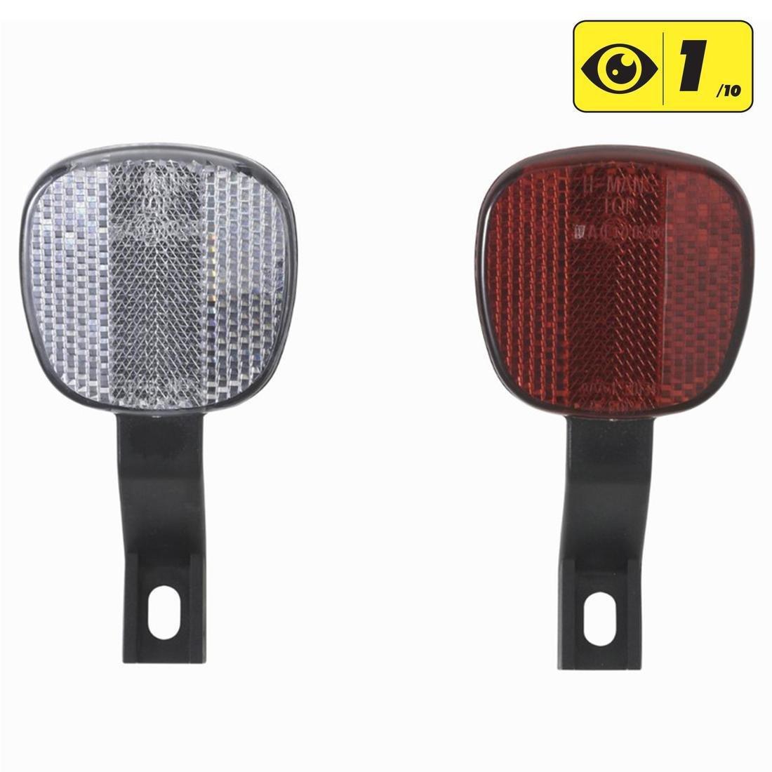 Front/Rear Bike Reflector, Red, No Color, large image number 0