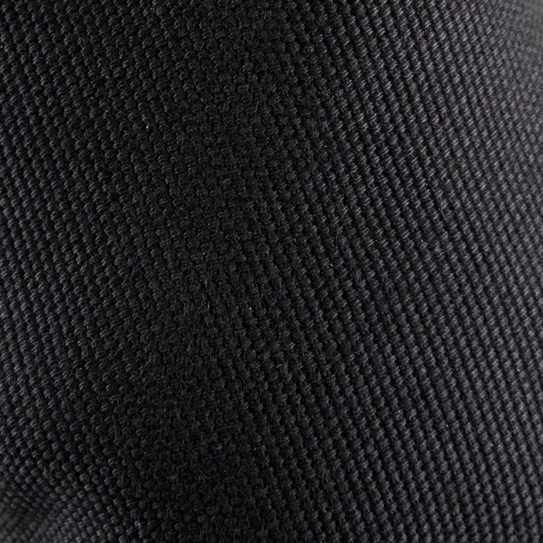 EU 32  Split-Sole Canvas Demi-Pointe Shoes, Black, , large image number 1