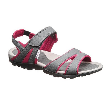 QUECHUA - EU 38  Women's Hiking Sandals - NH100, Cardinal Pink