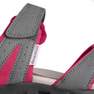 QUECHUA - Eu 42   Hiking Sandals - Nh100, Cardinal Pink