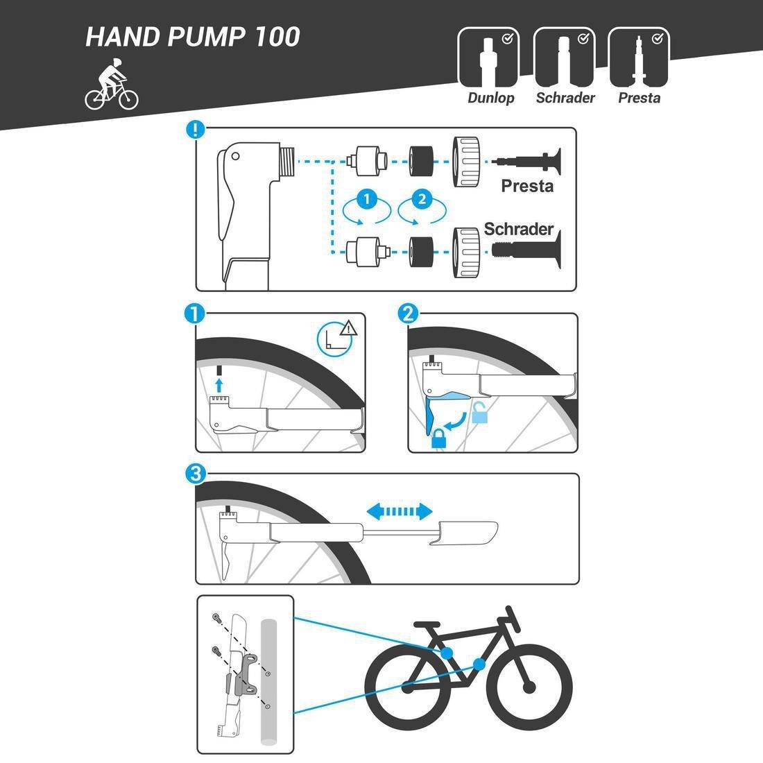 100 Hand Pump - Black, , large image number 4