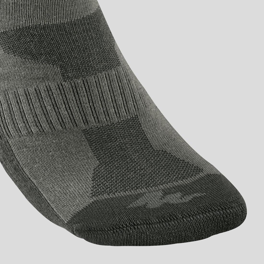 EU 35-38  High Walking Socks 2 Pairs, Pewter, , large image number 1