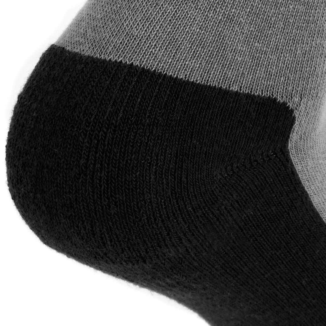 EU 35-38  High Walking Socks 2 Pairs, Pewter, , large image number 10
