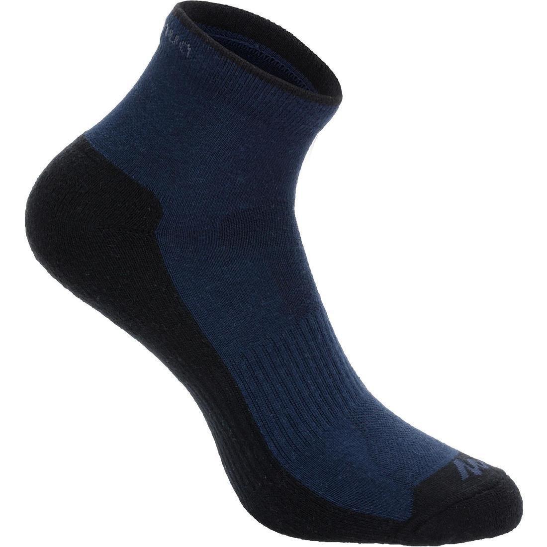 EU 39-42  Walking Mid Socks - 2 Pack, Dark Blue, , large image number 1