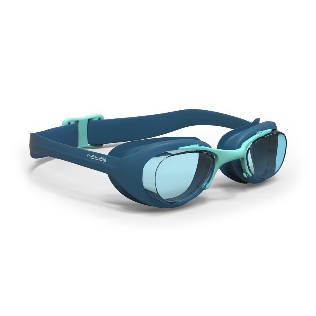 Adult Swimming Goggles Xbase Clear Lenses, Black, No Color, large image number 12