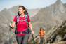 FORCLAZ - M/L  Women's Trek 100 Mountain Trekking Convertible Trousers, Carbon Grey