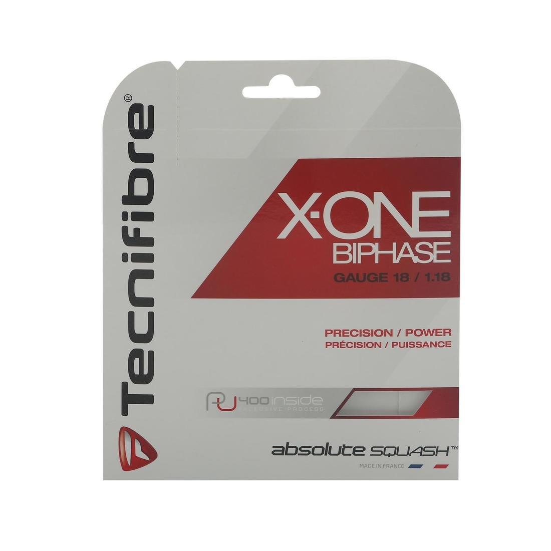 Squash String X-One Biphase 1.18 Mm, Red, No Color, large image number 5