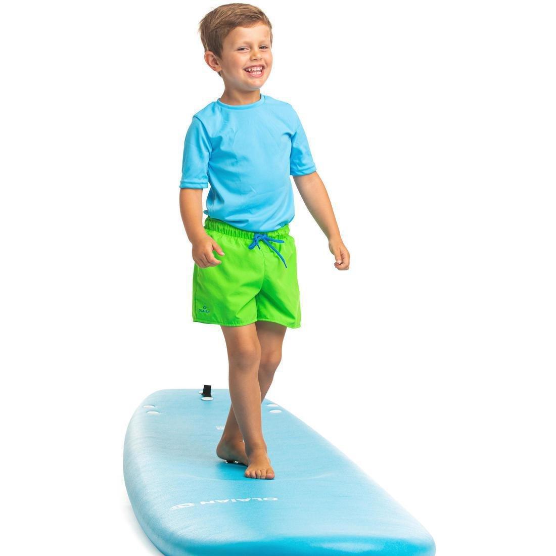 14-15Y Kids' Surfing Anti-UV Water T-Shirt, Glacier Blue, , large image number 5