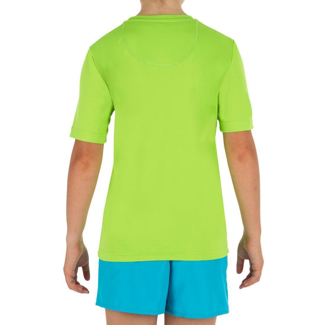 Kids' Surfing anti-UV water T-shirt, No Color, large image number 8