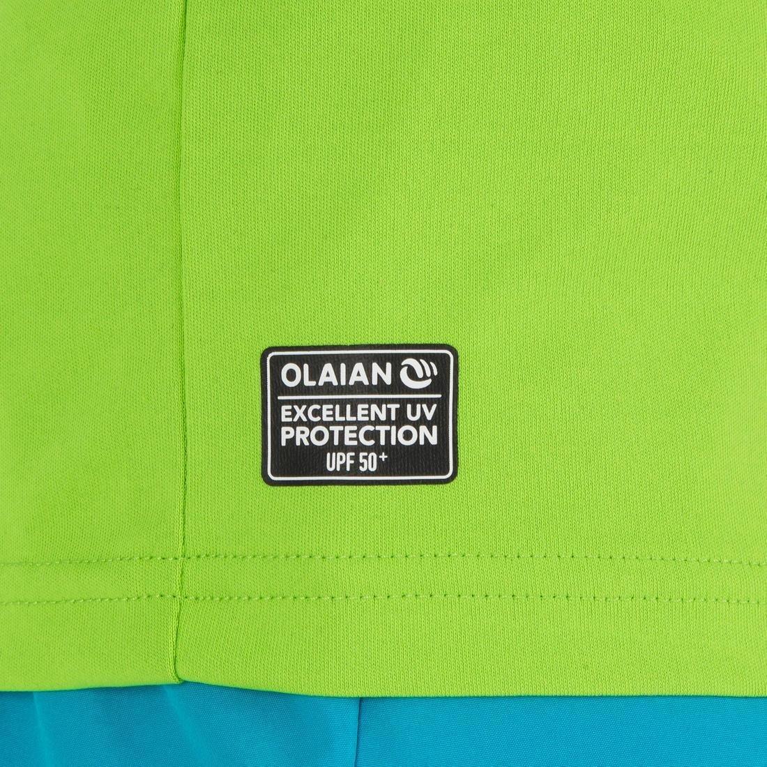 Kids' Surfing anti-UV water T-shirt, No Color, large image number 9