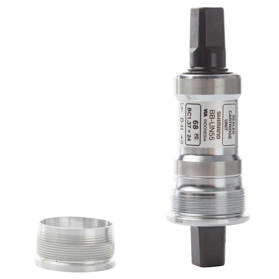Bottom Bracket 115 Mm Square Taper Bbun55 Shimano, Metal, No Color, large image number 3