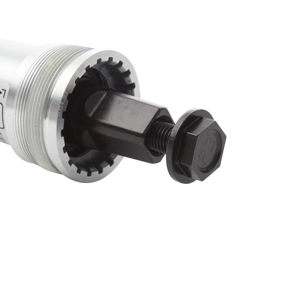 Bottom Bracket 115 Mm Square Taper Bbun55 Shimano, Metal, No Color, large image number 7