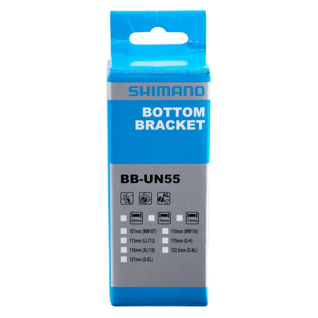Bottom Bracket 115 Mm Square Taper Bbun55 Shimano, Metal, No Color, large image number 11