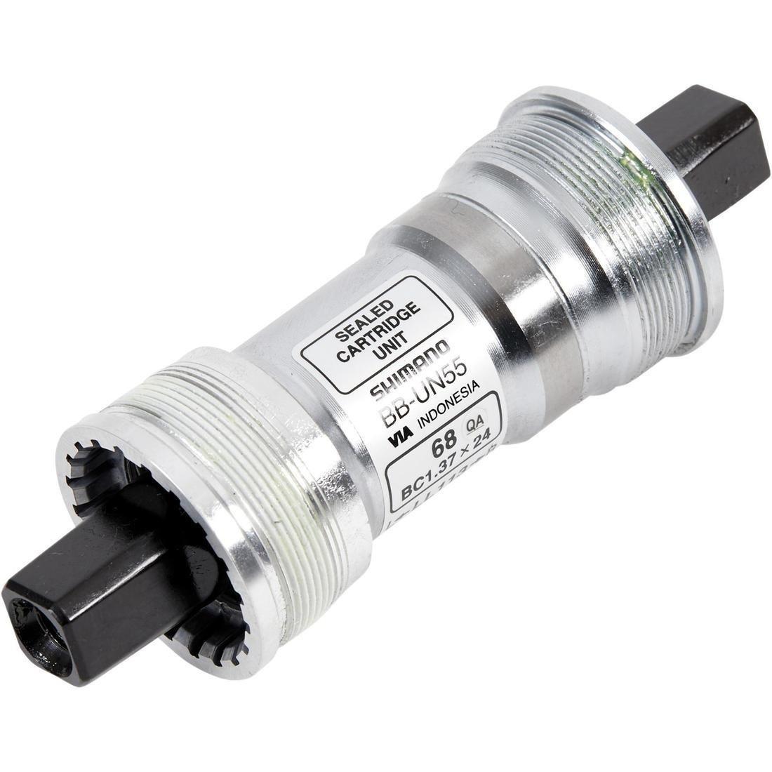 Bottom Bracket Square Taper 113 mm Shimano BBUN55, No Color, large image number 8