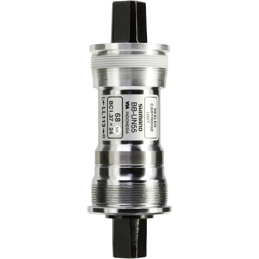 Bottom Bracket Square Taper 113 mm Shimano BBUN55, No Color, large image number 9