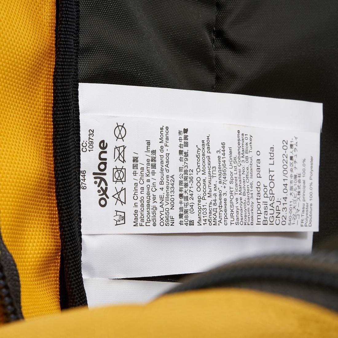 NH100 20L Hiking Backpack, Ochre, 5401_000, large image number 12