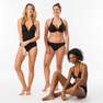 OLAIAN - Medium  Nina Women's Classic Bikini Briefs Swimsuit Bottoms, Black