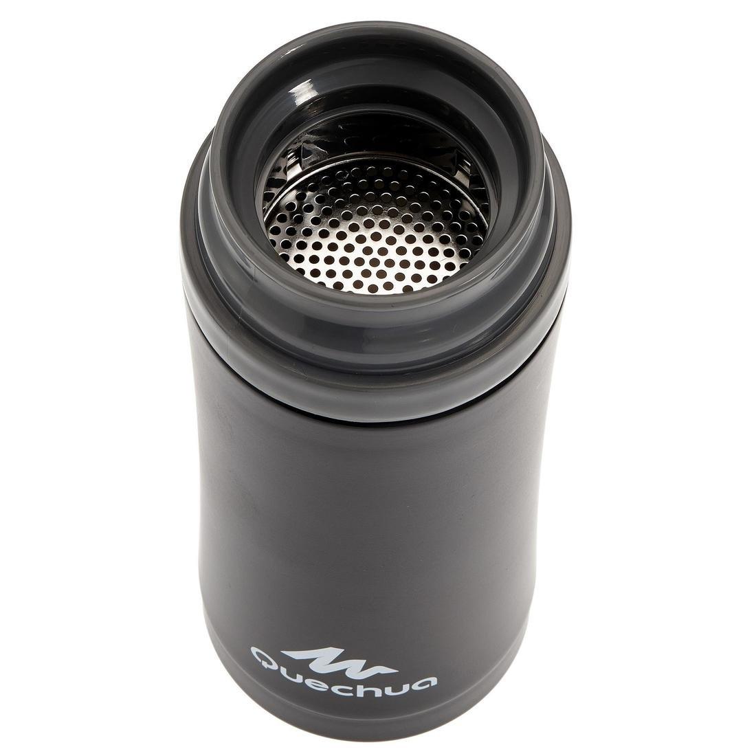 QUECHUA - Isothermal Stainless Steel Hiking Mug 0.35L Title