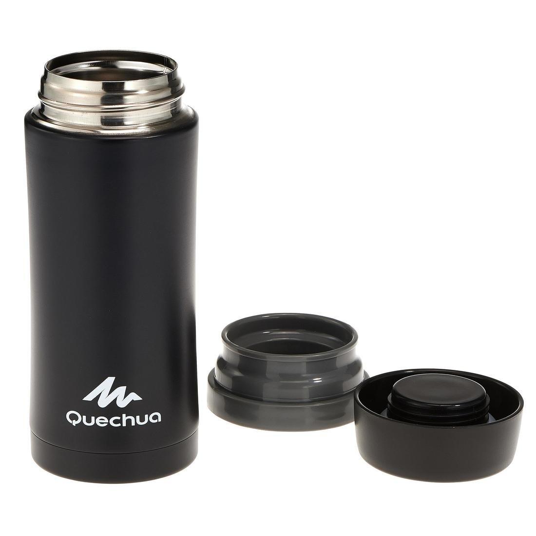 QUECHUA - Isothermal Stainless Steel Hiking Mug 0.35L Title